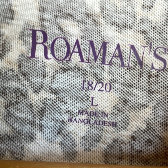 🤎ROMAN’S Large Tunic shirt - Picture 2 of 8